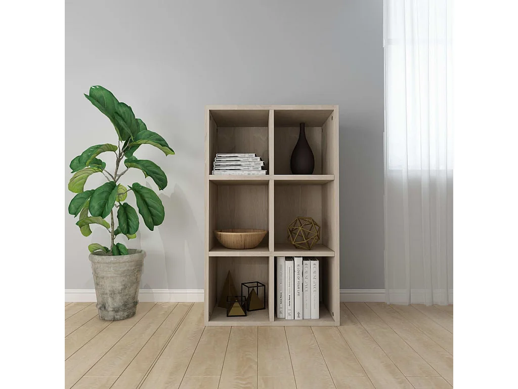 Étagère Chêne sonoma 66x30x97,8