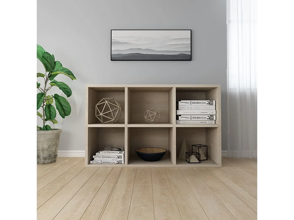 Étagère Chêne sonoma 66x30x97,8