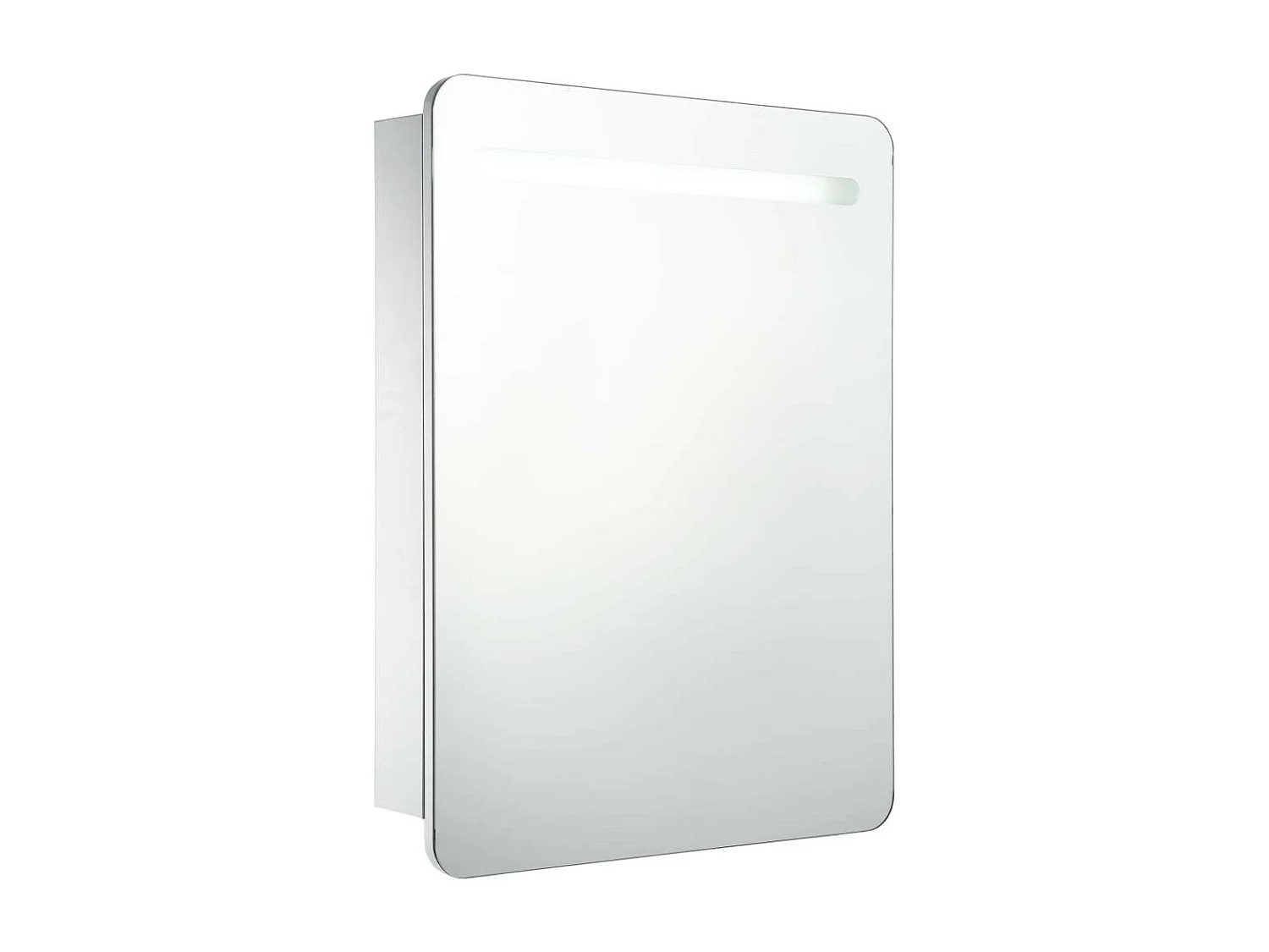 Armoire de salle de bain à miroir LED 60x11x80
