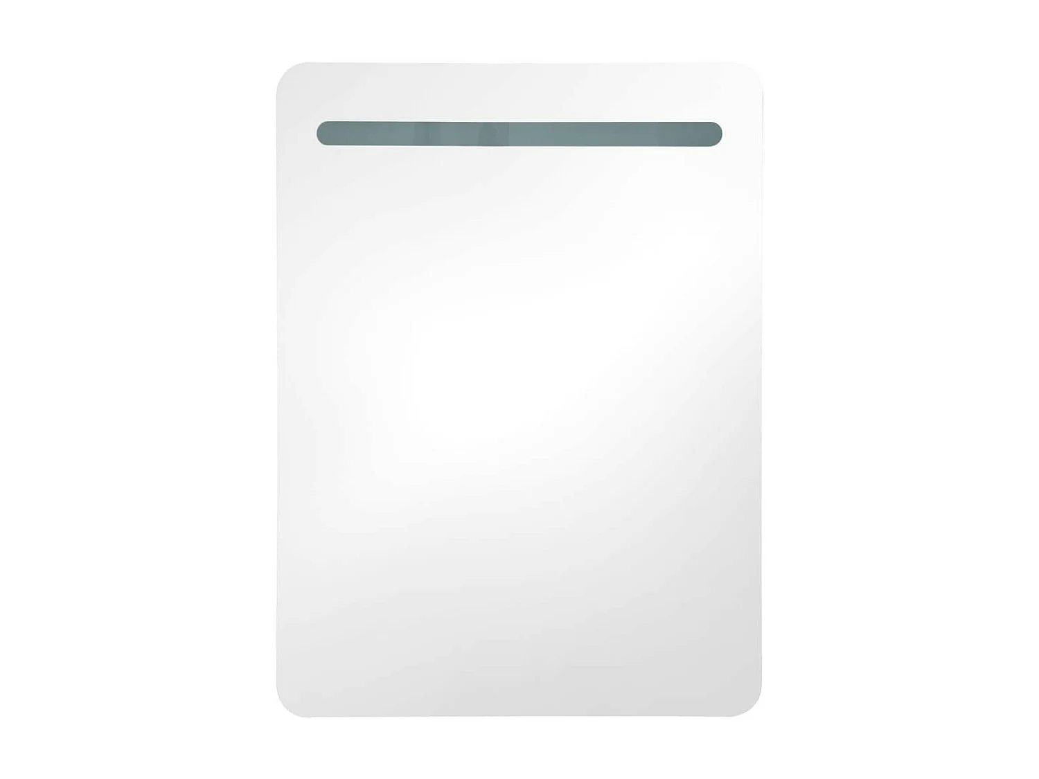 Armoire de salle de bain à miroir LED 60x11x80