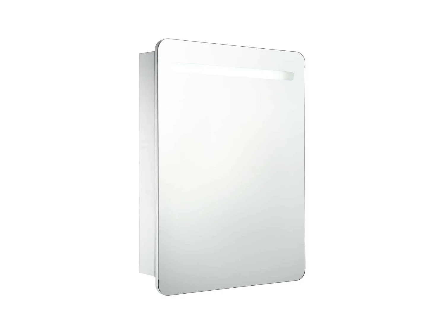 Armoire de salle de bain à miroir LED 60x11x80