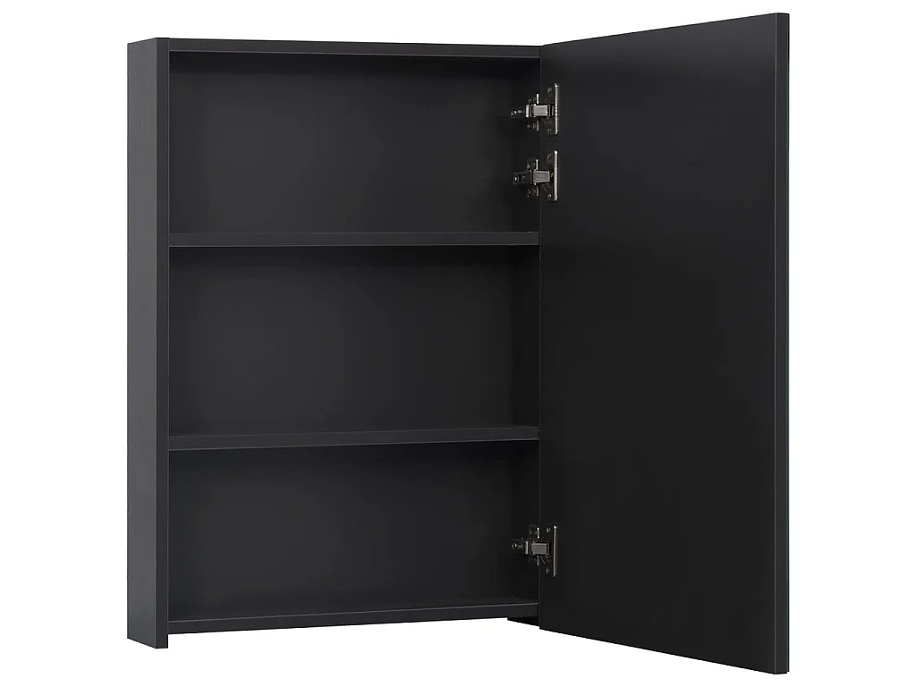 Armoire de salle de bain à miroir à LED 50x13x70 2