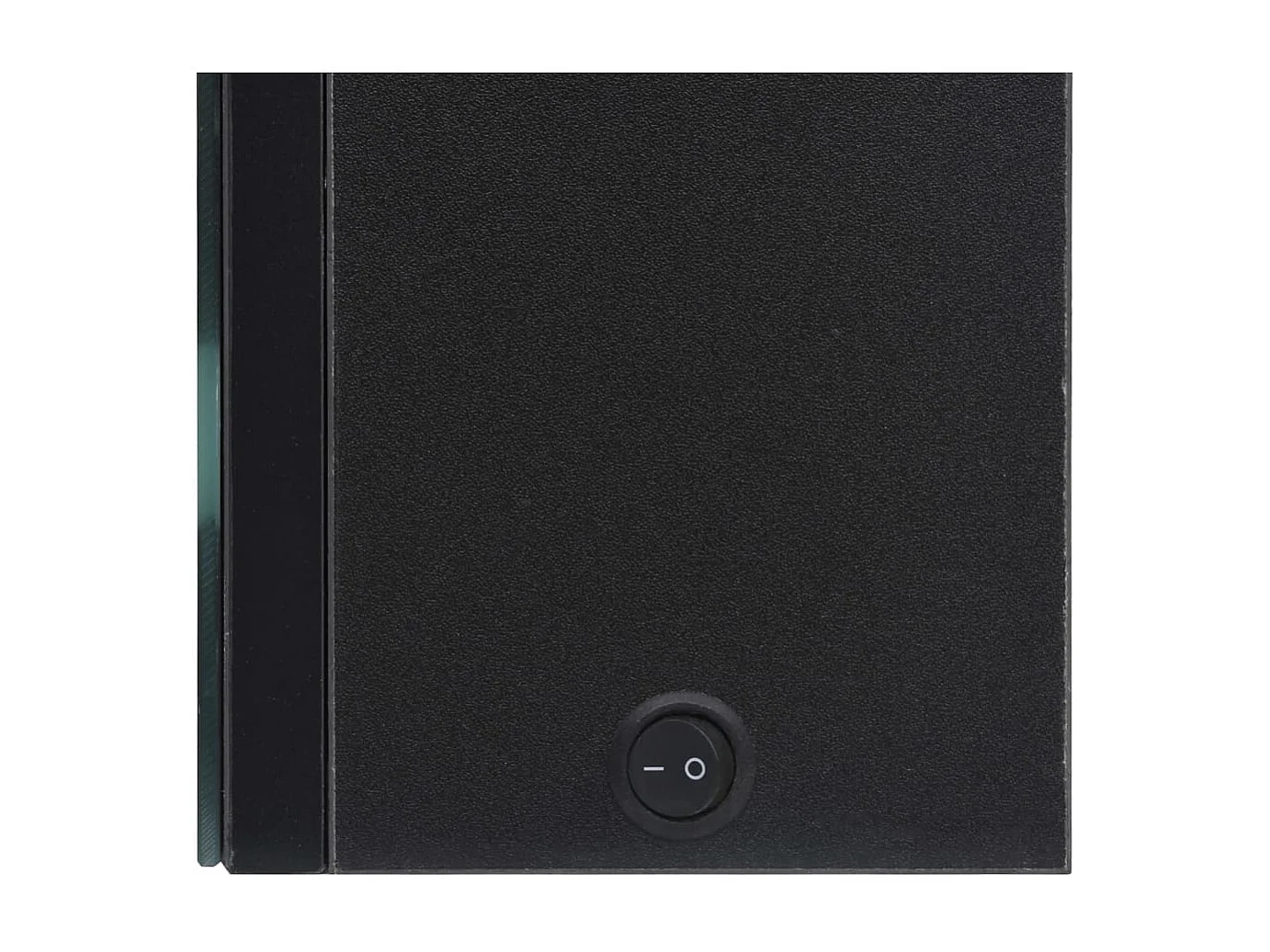 Armoire de salle de bain à miroir LED Noir 50x14x60