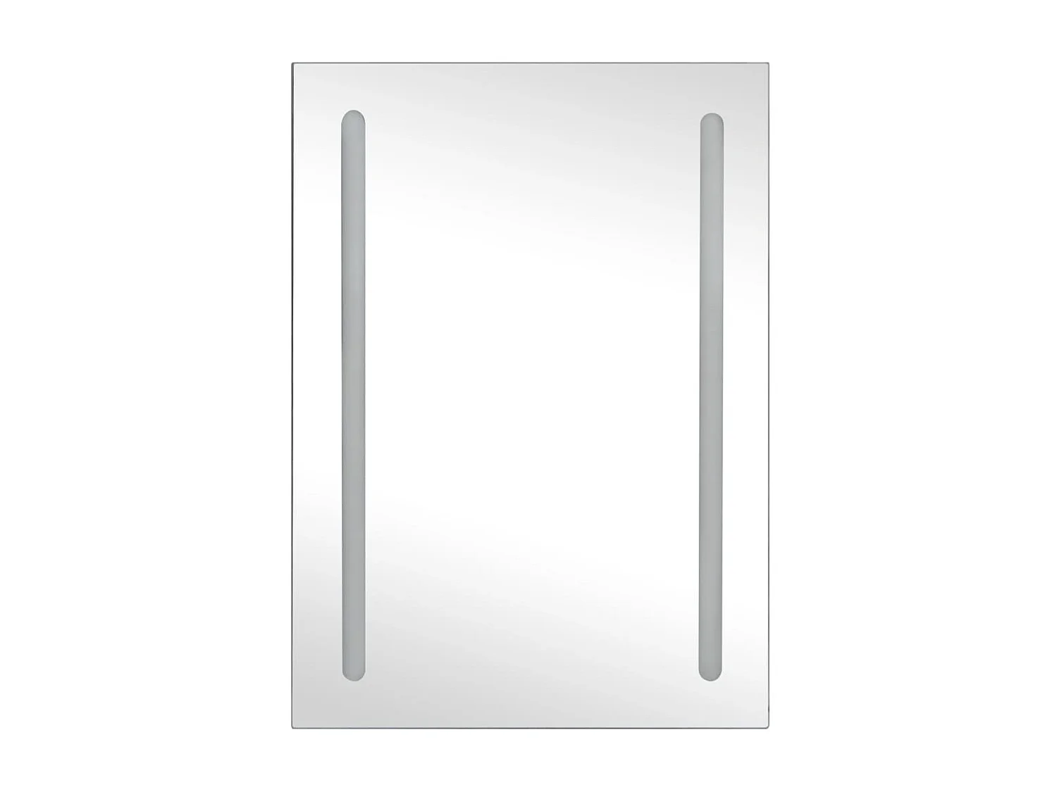 Armoire de salle de bain à miroir à LED 50x13x70