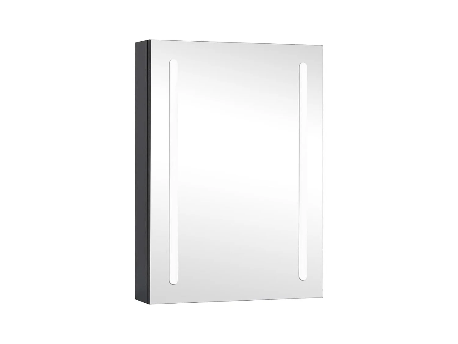 Armoire de salle de bain à miroir à LED 50x13x70