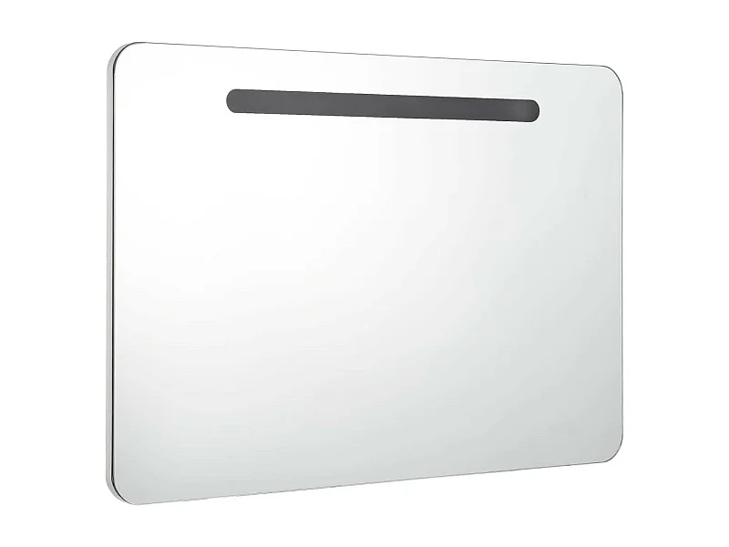 Armoire murale de salle de bain à miroir LED 80x11x55