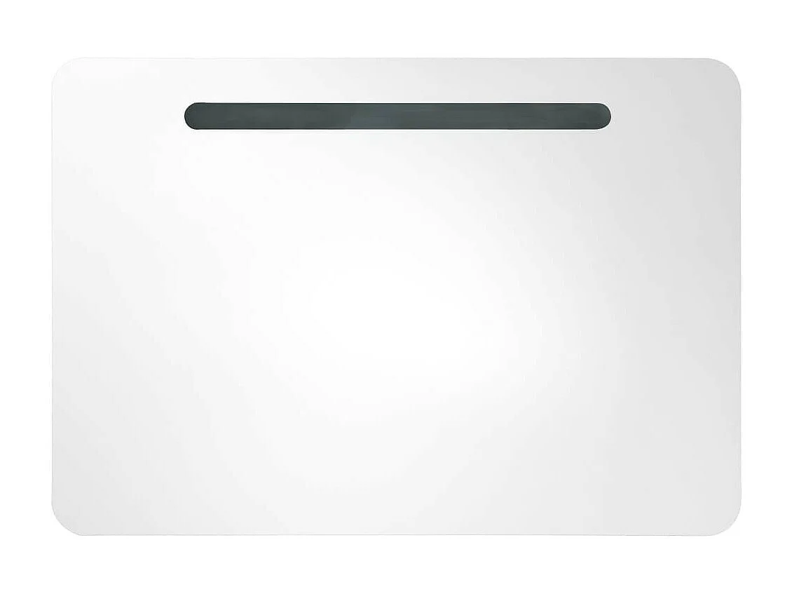 Armoire murale de salle de bain à miroir LED 80x11x55