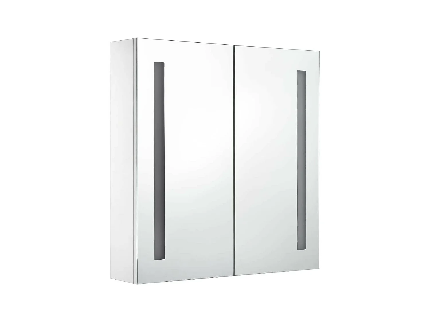 Armoire de salle de bain à miroir LED 62x14x60