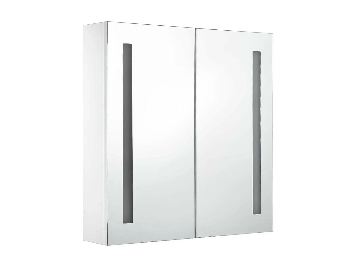 Armoire de salle de bain à miroir LED 62x14x60