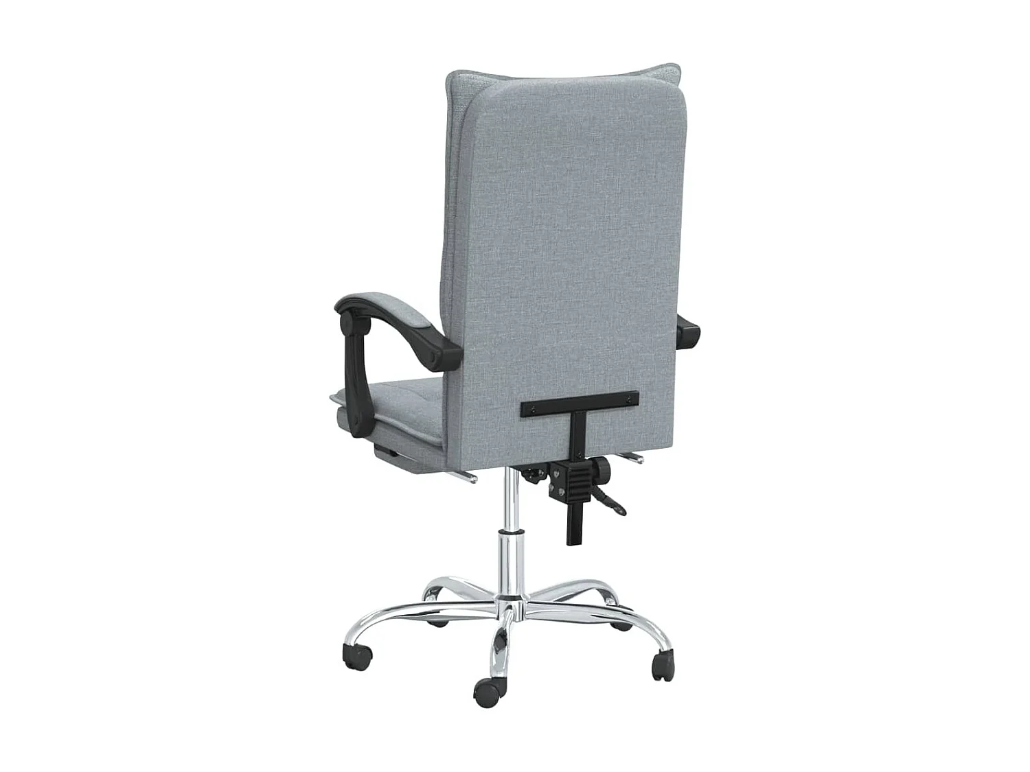 Fauteuil inclinable de bureau Gris clair Tissu