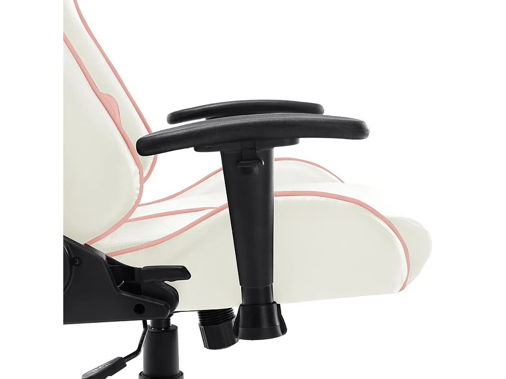 Chaise de jeu Blanc et rose Cuir artificiel