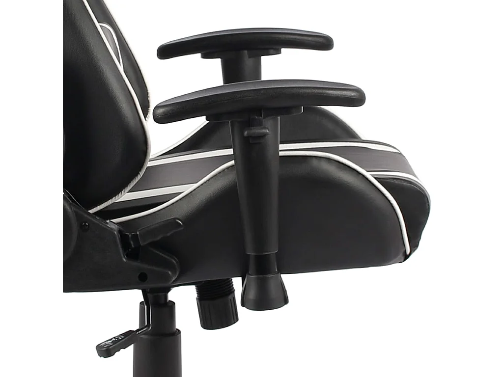 Chaise de jeu pivotante Blanc PVC