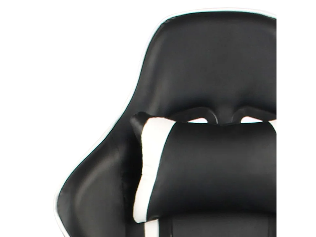 Chaise de jeu pivotante Blanc PVC