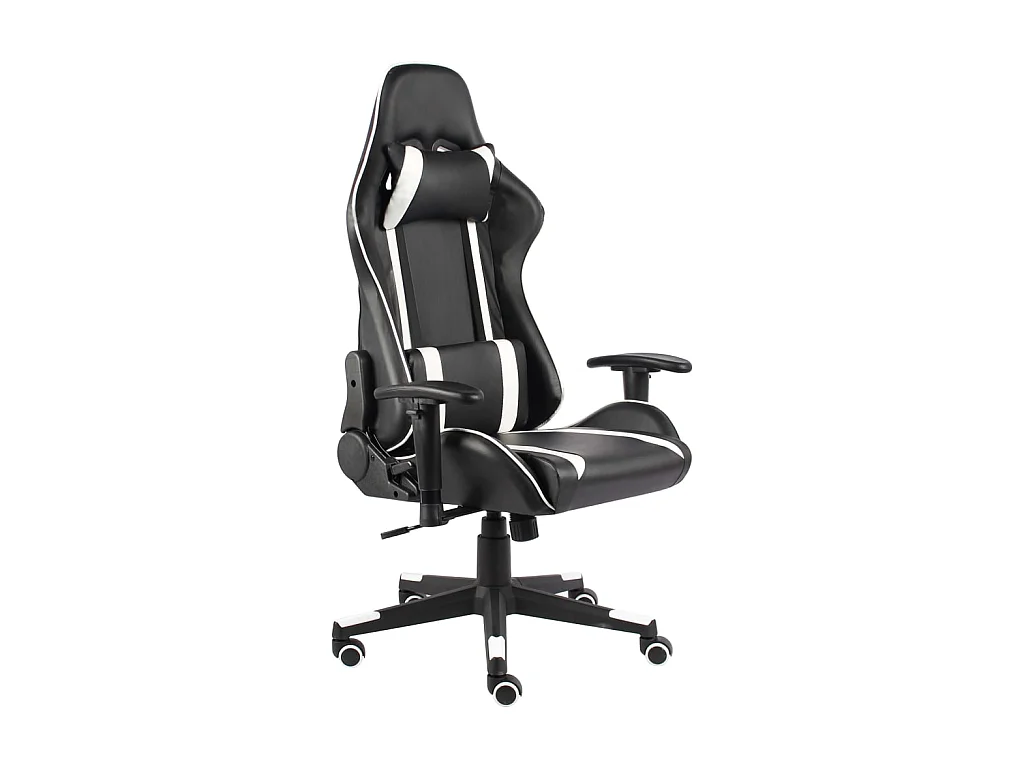 Chaise de jeu pivotante Blanc PVC