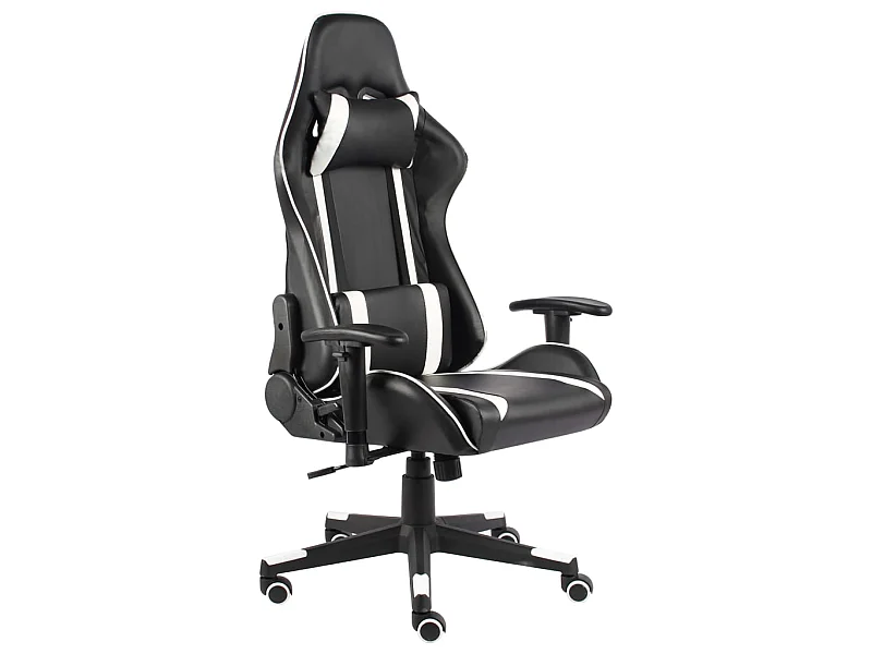 Chaise de jeu pivotante Blanc PVC