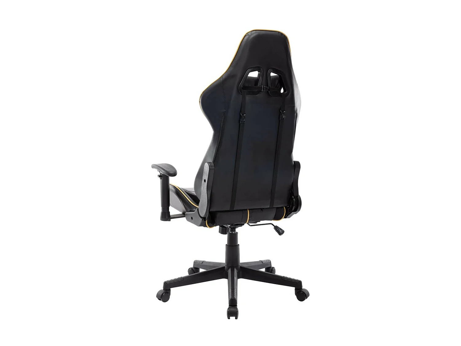 Chaise de jeu Noir et doré Cuir artificiel
