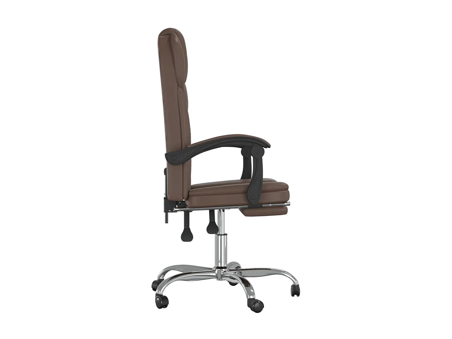 Fauteuil inclinable de bureau Marron Similicuir