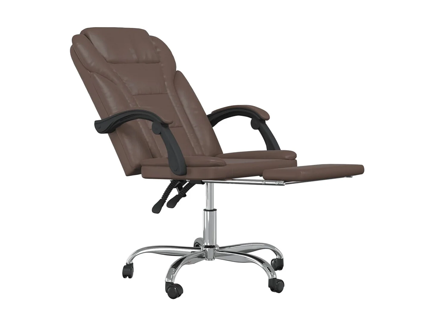 Fauteuil inclinable de bureau Marron Similicuir