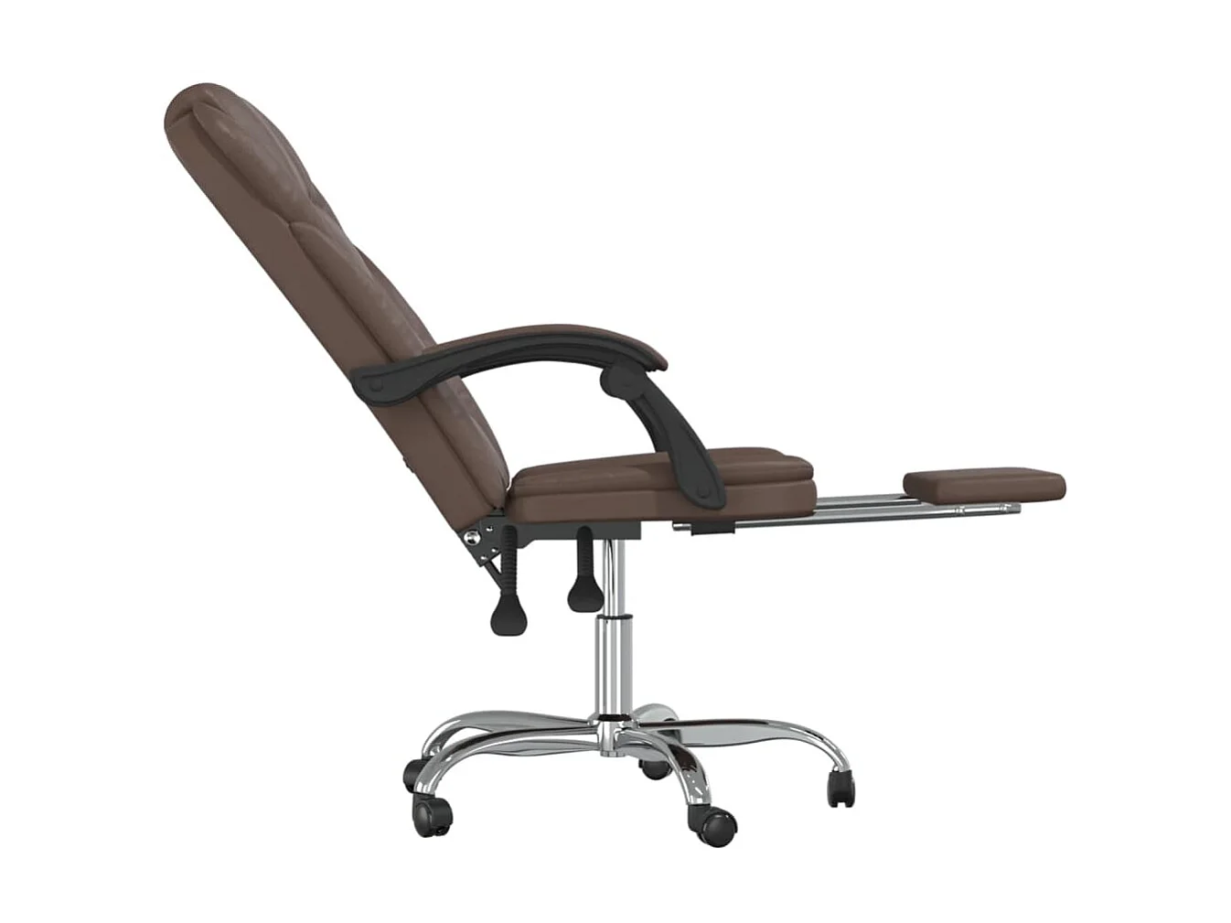 Fauteuil inclinable de bureau Marron Similicuir