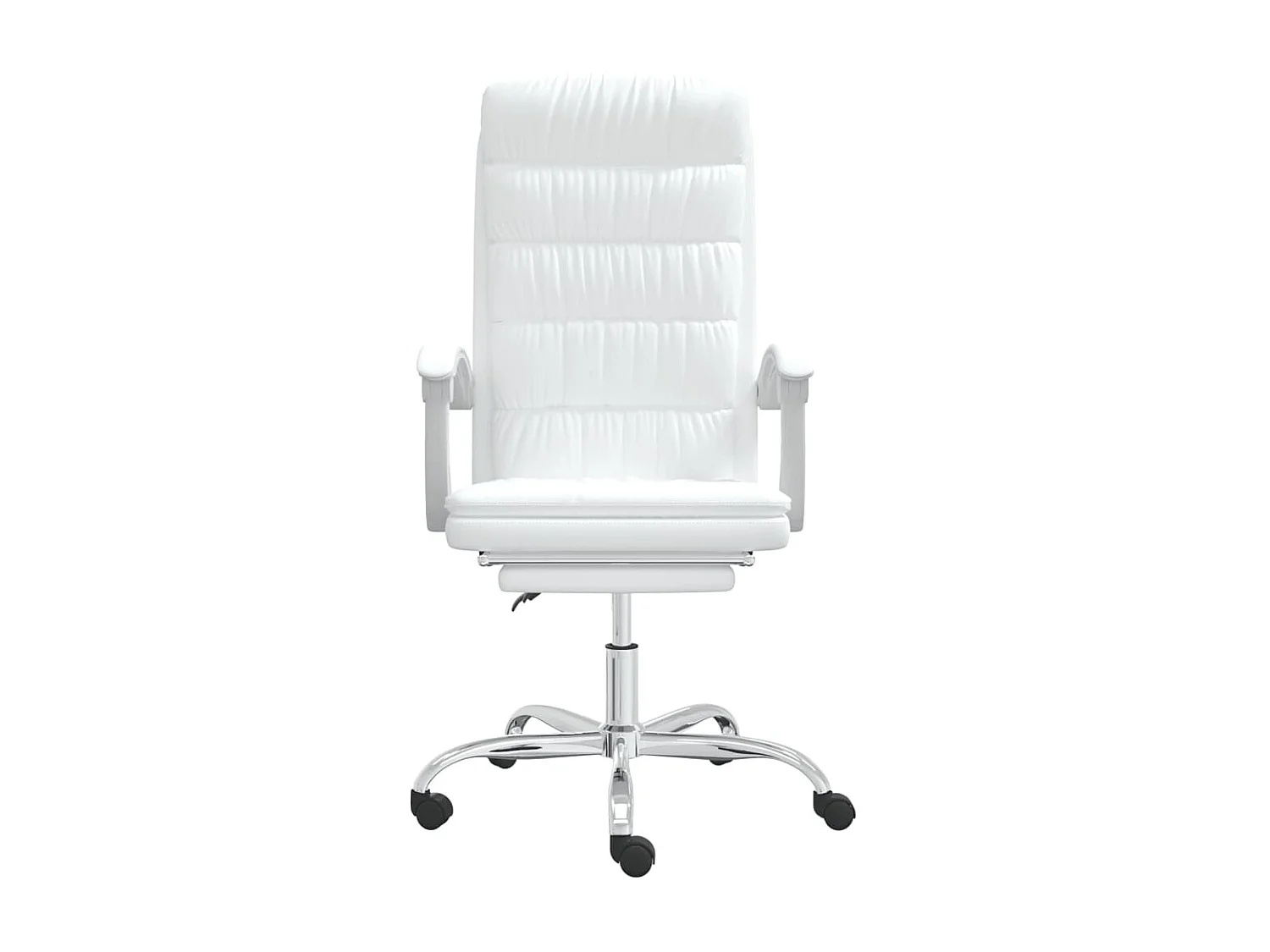 Fauteuil inclinable de bureau Blanc Similicuir