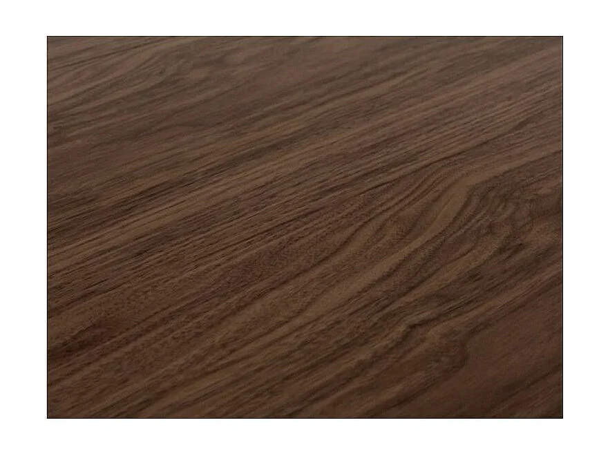 Table rectangulaire extensible orientale 6 à 20 personnes L 160 à 420cm bois foncé et pieds métal doré Kazay