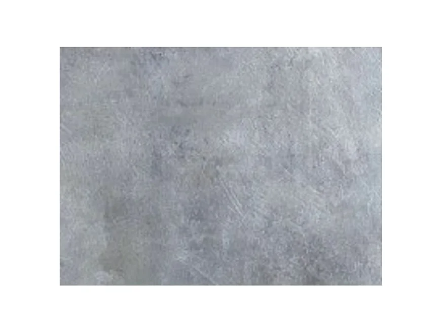 Table rectangulaire extensible orientale 6 à 10 personnes L 160 à 264cm gris béton et métal doré Kazay