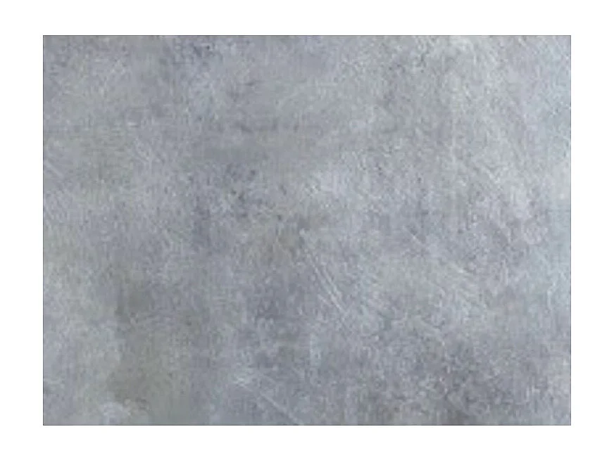 Table rectangulaire extensible orientale 6 à 10 personnes L 160 à 264cm gris béton et métal doré Kazay