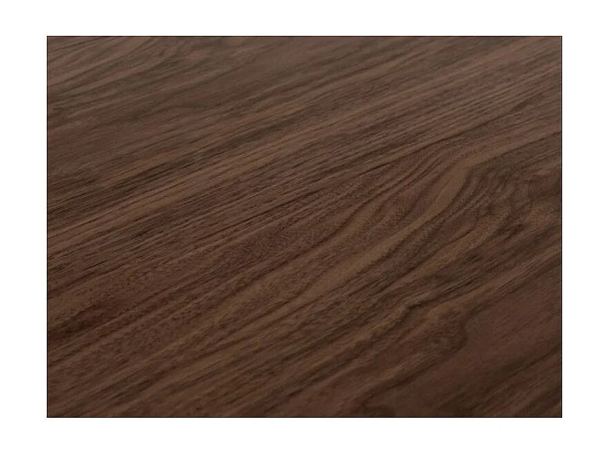 Table rectangulaire extensible orientale 6 à 14 personnes L 180 à 284cm bois foncé et pieds métal doré Kazay