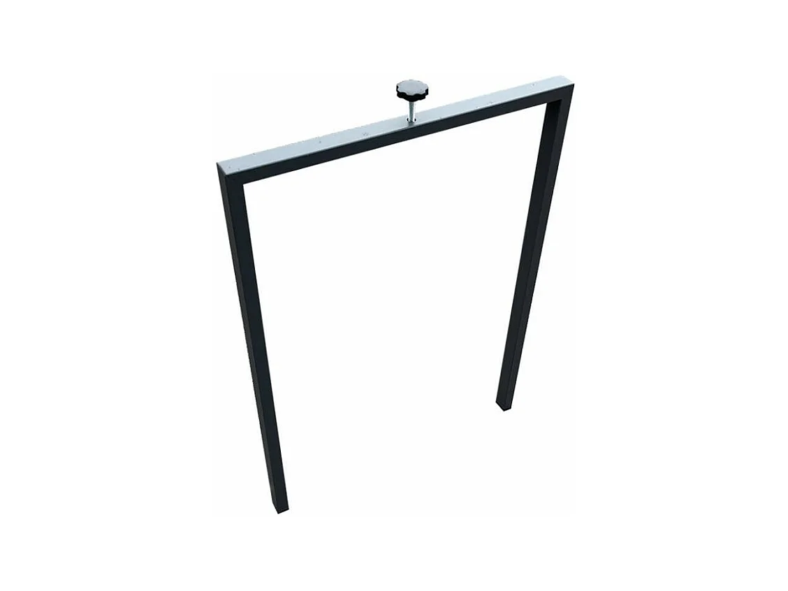 Table à manger extensible Karry-Couleur Naturel-2 pieds-130 à 390cm