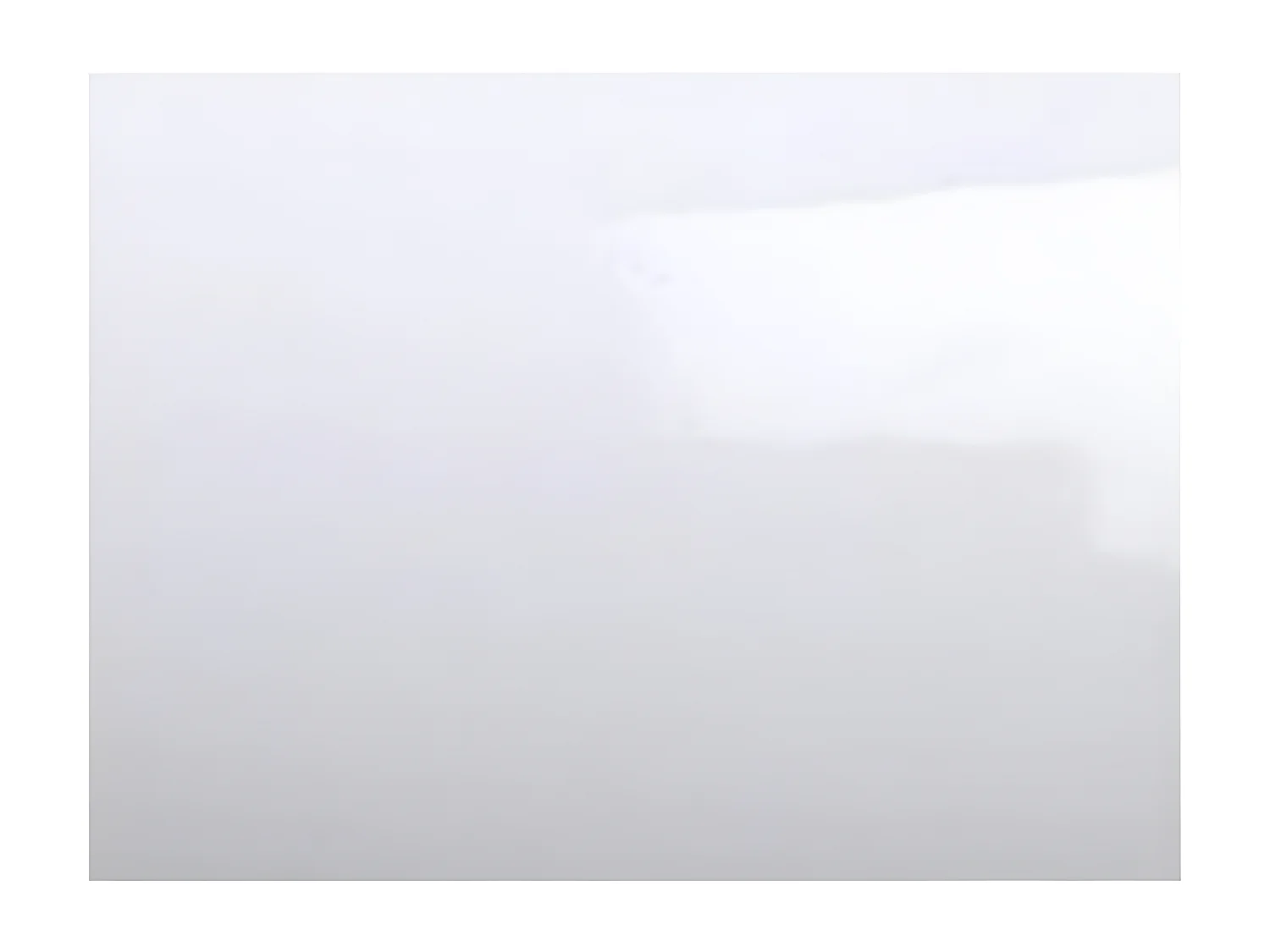 Table rectangulaire extensible orientale 6 à 14 personnes L 180 à 284cm blanc laqué et pieds métal anthracite Kazay