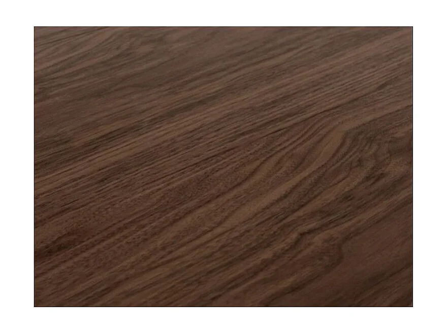 Table rectangulaire extensible orientale 6 à 20 personnes L 160 à 420cm bois foncé et cadre métal doré Kazay