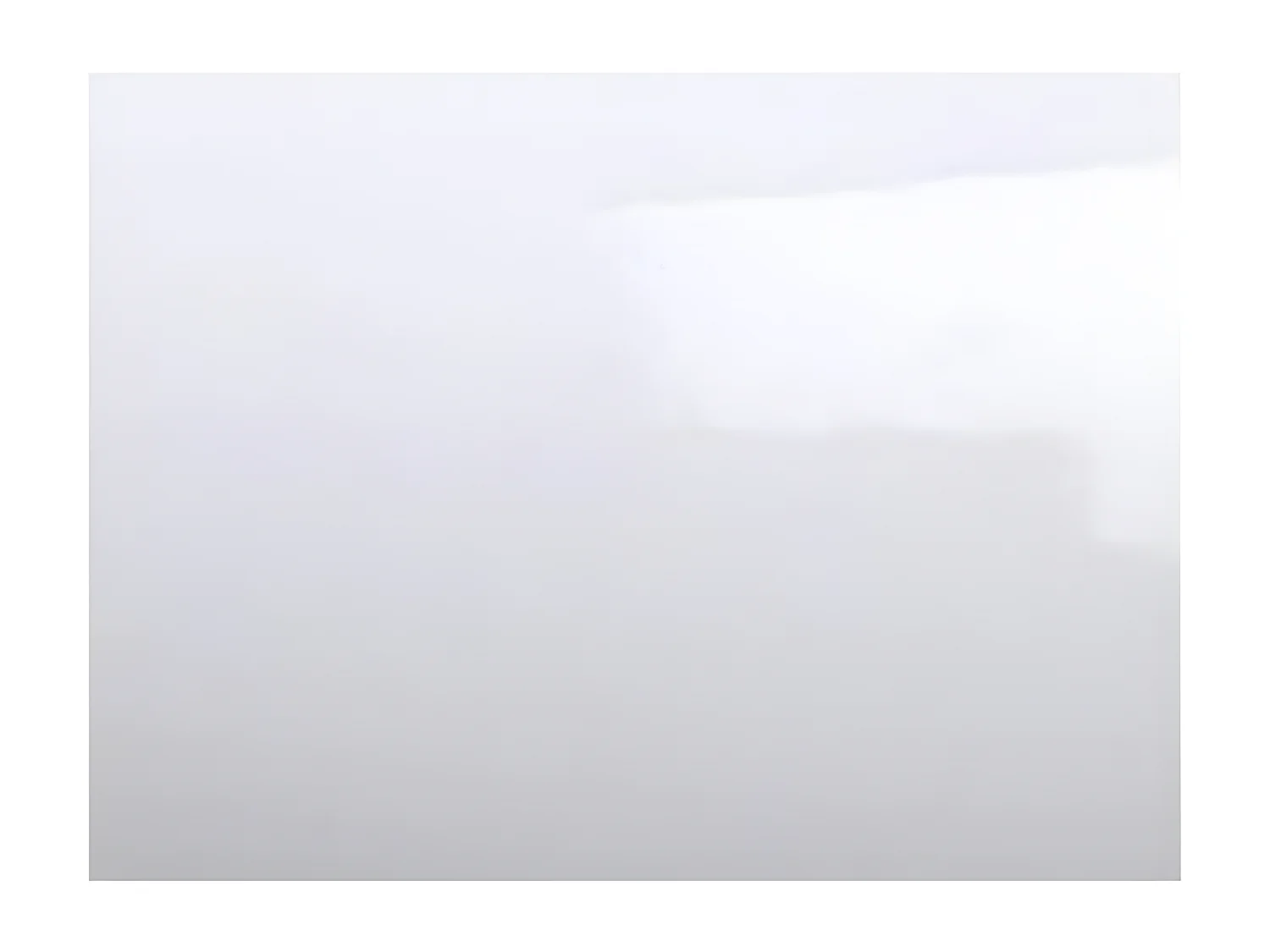 Table rectangulaire extensible orientale 6 à 20 personnes L 180 à 440cm blanc laqué et pieds métal anthracite Kazay