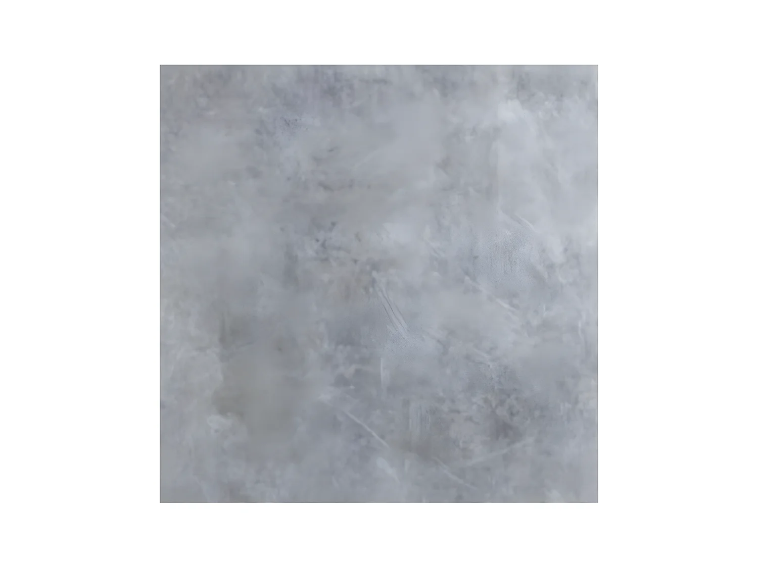 Table extensible 180 à 440cm gris béton et métal anthracite Likro-Support 4 pieds