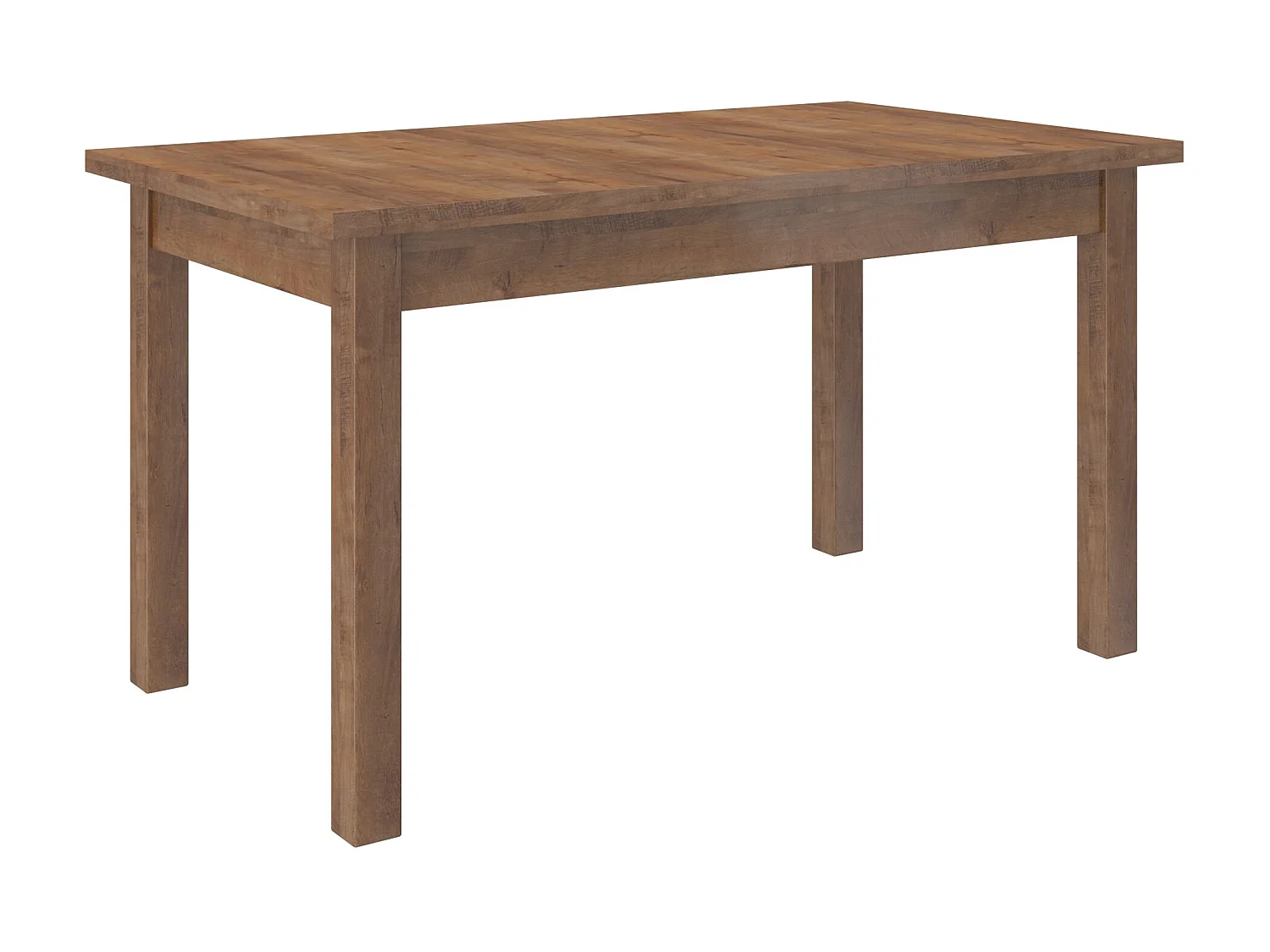 Table extensible 140-180cm en bois marron Komba