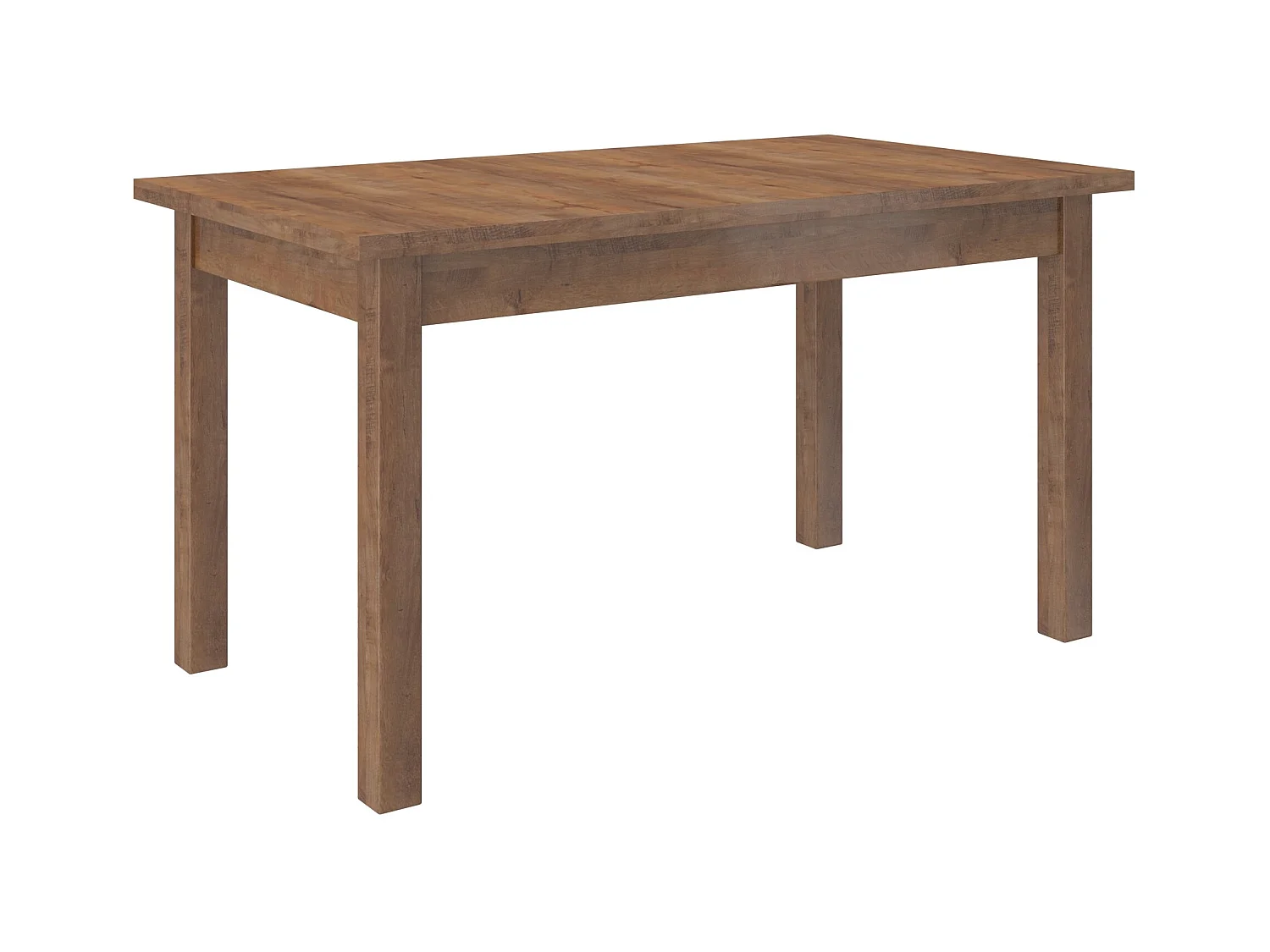Table extensible 140-180cm en bois marron Komba