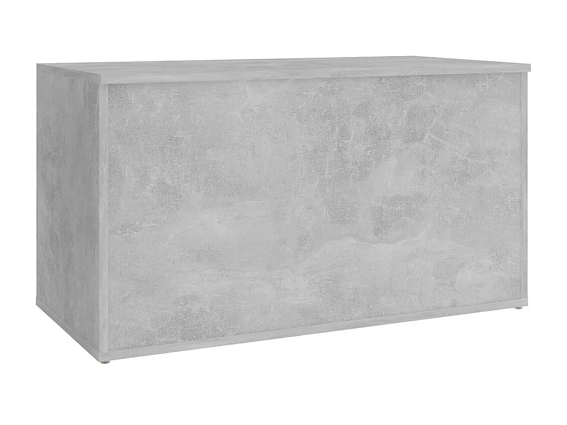 Opbergkist 84x42x46 cm bewerkt hout betongrijs