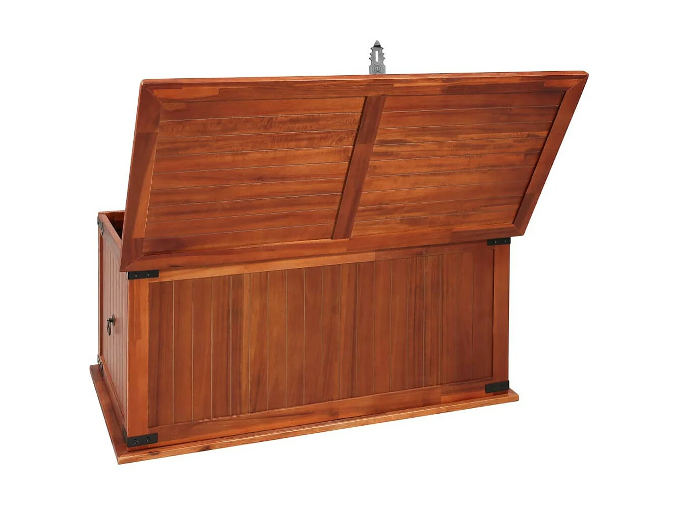 Coffre de rangement 79x34x32 Bois d'acacia solide