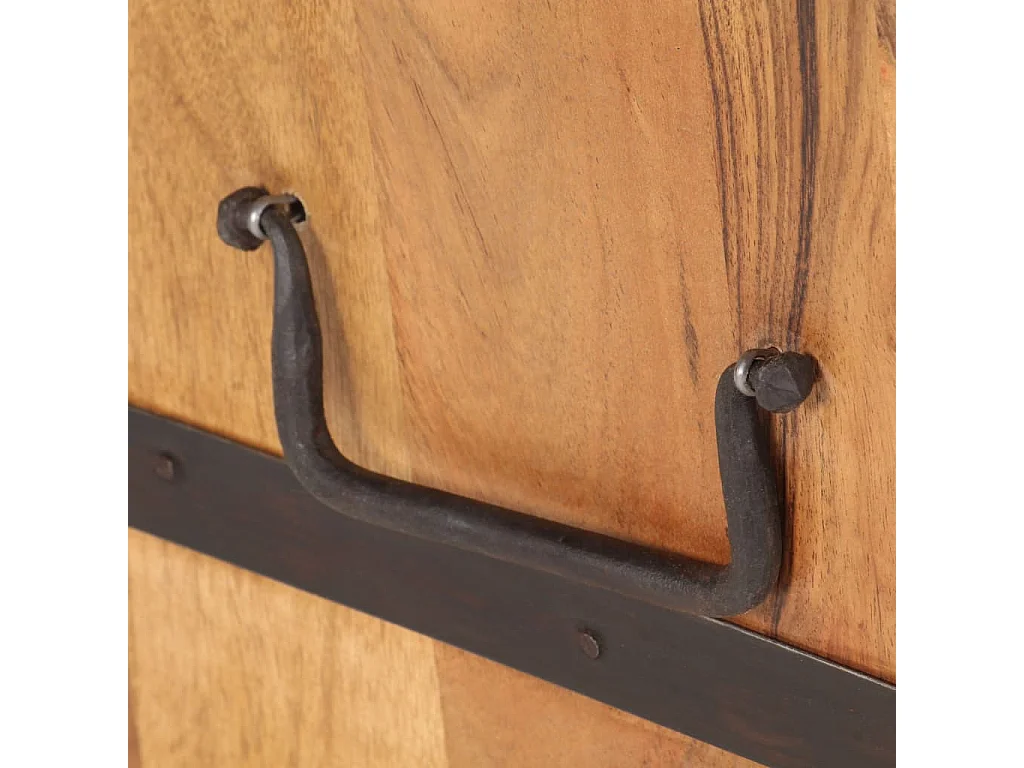 Coffre 90x40x40 Bois d'acacia solide