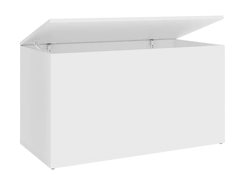 Coffre de rangement Blanc 84x42x46