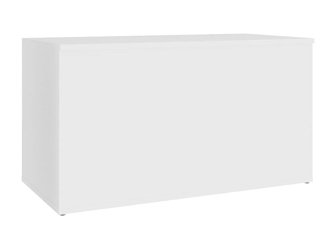 Coffre de rangement Blanc 84x42x46