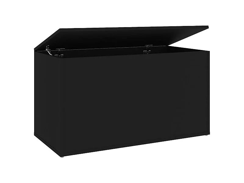 Coffre de rangement Noir 84x42x46