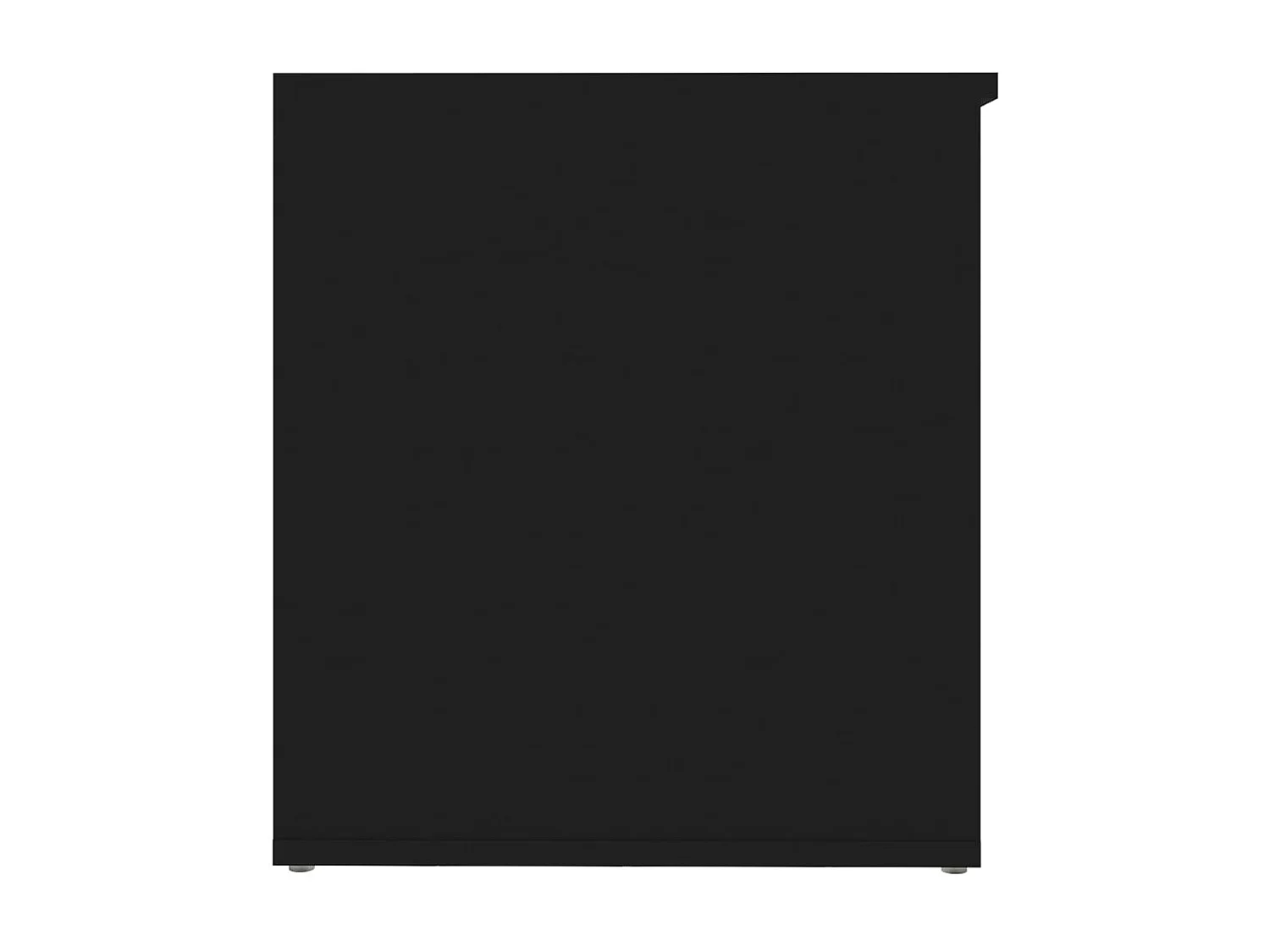 Coffre de rangement Noir 84x42x46