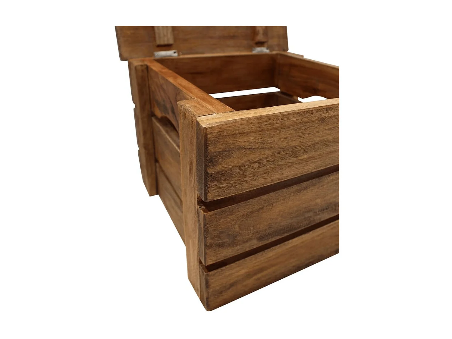 Jeu de caisse de rangement 2 pcs Bois de récupération massif
