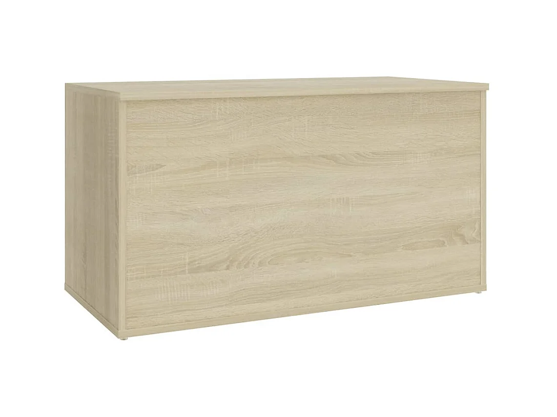 Opbergkist 84x42x46 cm bewerkt hout sonoma eikenkleurig