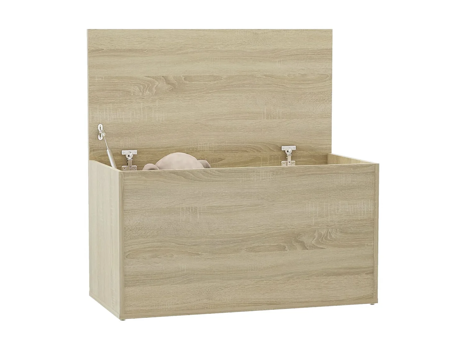 Coffre de rangement Chêne sonoma 84x42x46