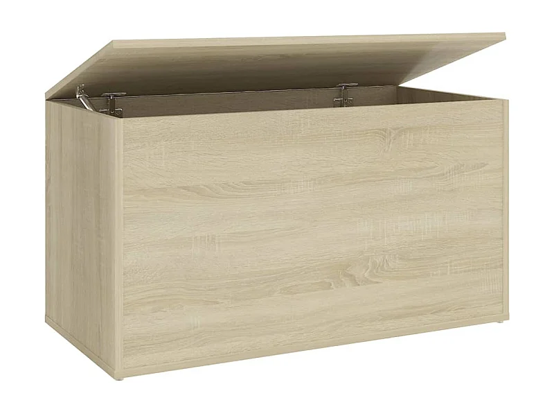 Coffre de rangement Chêne sonoma 84x42x46