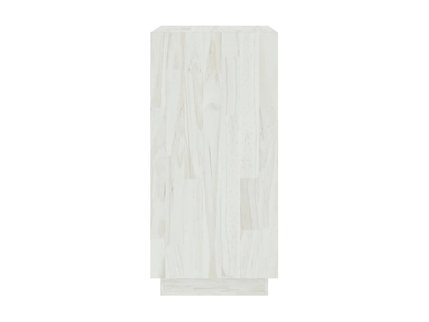 Bibliothèque Blanc 40x35x71 Bois de pin massif