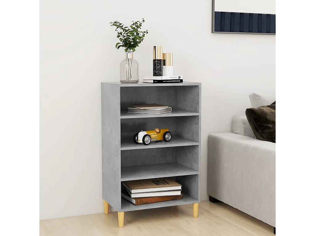 Étagère Gris béton 57x35x90 2