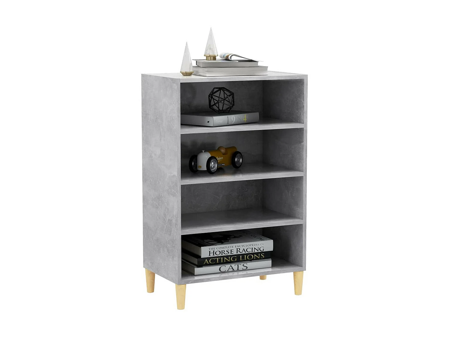 Étagère Gris béton 57x35x90 2