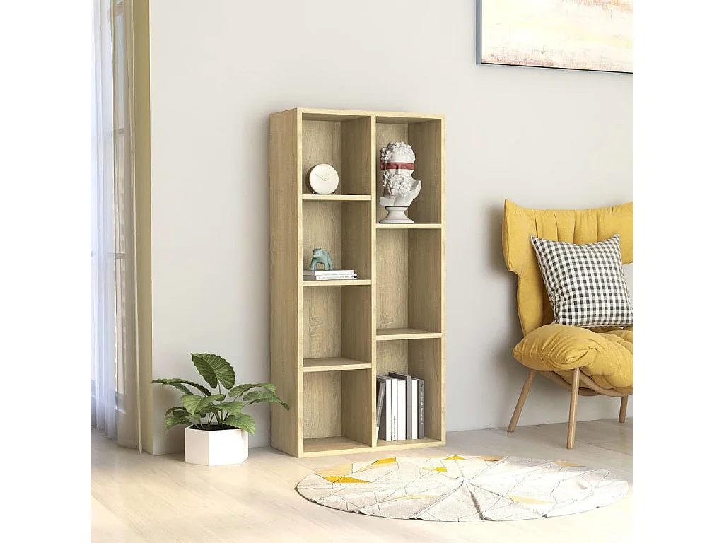 Bibliothèque Chêne Sonoma 50x25x106